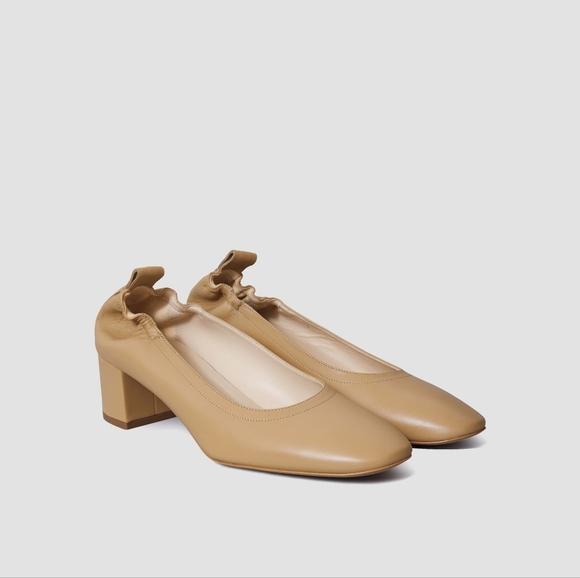 Everlane Shoes - Everlane The Day Heel In Light Taupe Size 7